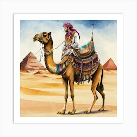 Egyptian Camel 3 Art Print