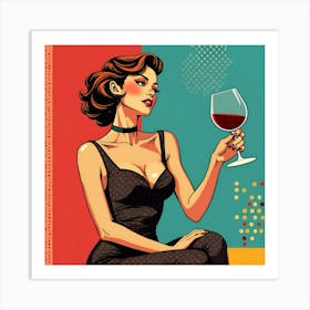 Pop women Art Art Print