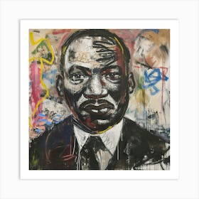 Martin Luther King, Jr  (Tribute) Art Print