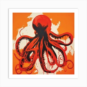 Octopus 5 Art Print