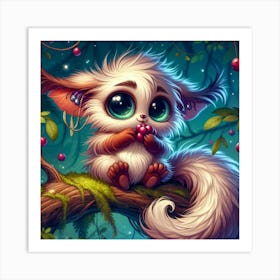 Cute Kitty Art Print