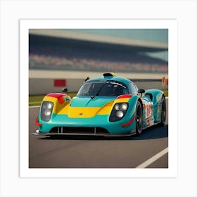 Porsche 919 Racing Car Art Print