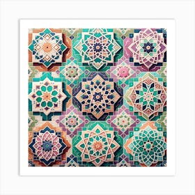 Islamic Art Art Print