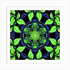 Psychedelic Mandala 84 Art Print