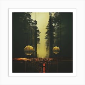 Forest Of Trees Art Print