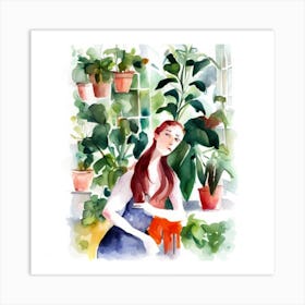 Watercolor Illustration Art Print