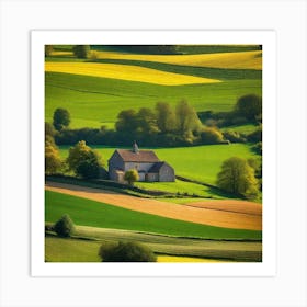 House In The Countryside 20 Art Print