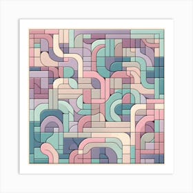 Abstract Pattern 4 Art Print