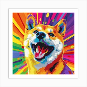 Shiba Inu 11 Art Print