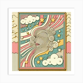 Psychedelic Art Art Print