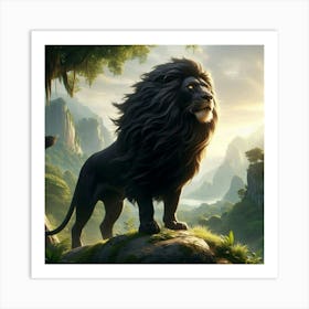 Lion King 43 Art Print