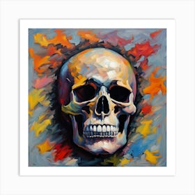 Skull Painting 1 Art Print