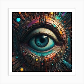 Eye Of The Machine Art Print