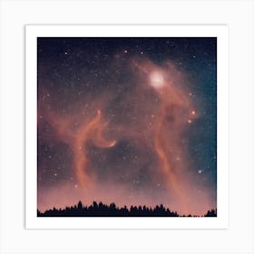 Nebula Art Print