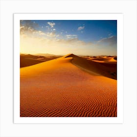 Firefly Golden Sands Warm, Golden Hues Of Desert Dunes 2 Affiche