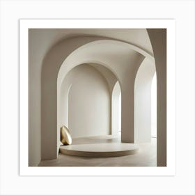 Arched Room Art Print