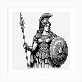 Athena Art Print