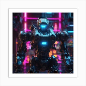 Cyborg 46 Art Print