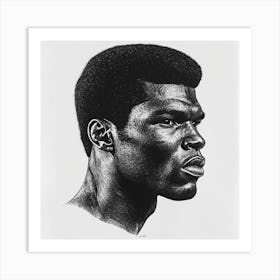 Portrait of African Man 1 Art Print