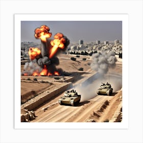 Iraq War 4 Art Print