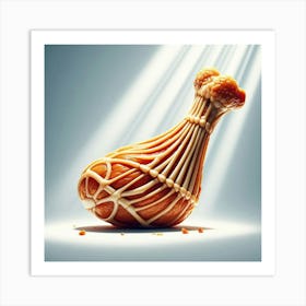 Roasted Chicken 2 Art Print