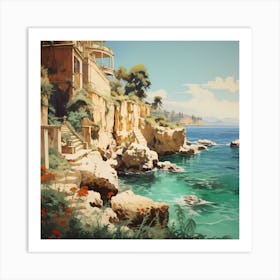 Mediterranean Dreams Art Print