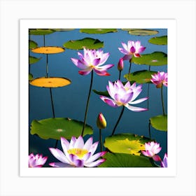 Lotus Flower 12 Art Print