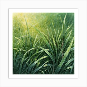 Grass Art Print