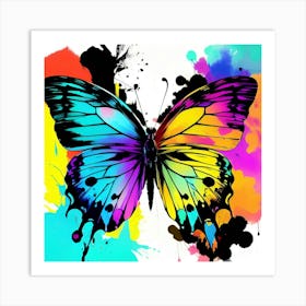 Colorful Butterfly 113 Art Print