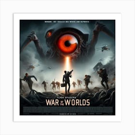 War Of The Worlds Art Print