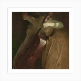 Cellist Art Print