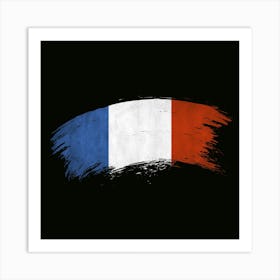 Flag France Flags French Country Art Print