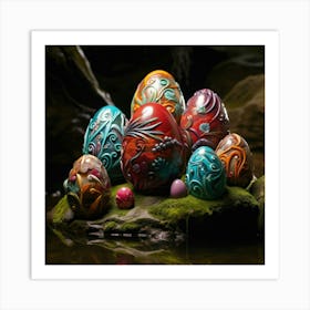 Easter Eggs 4 Art Print