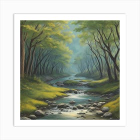 Tranquil Canopy Art Print