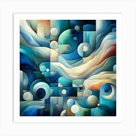 Abstract Painting 66 Art Print