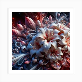 Fractal Art 1 Art Print