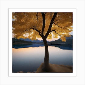 Autumn Tree 14 Art Print