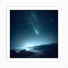 Shooting Star Art Print