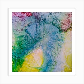 Abstract Watercolor Painting 2 Art Print