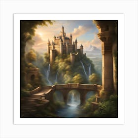 Elven Gates Art Print