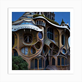 Barcelona House Art Print