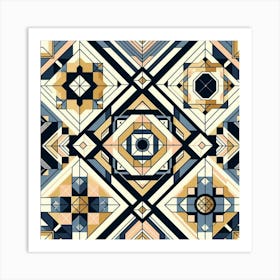 Geometric Pattern Art Print