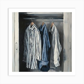 In The Closet Art Print