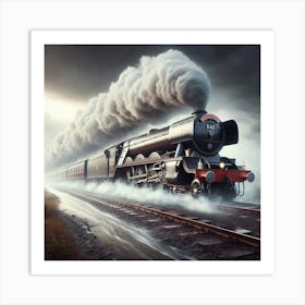 Steam Train 2 Art Print