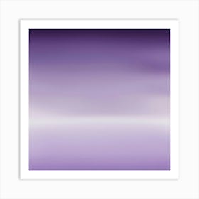 Purple Abstract Painting 1 Art Print