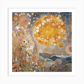 Klimt'S Sun Art Print