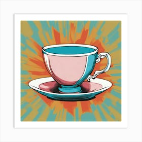 Tea Art 41 Art Print