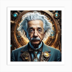 Albert Einstein Art Print