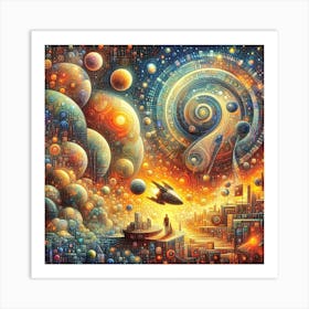 Space City Art Print