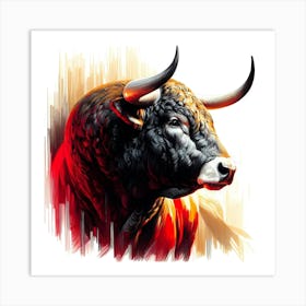 Animal Creative Portrai Illustrationt 2 Art Print